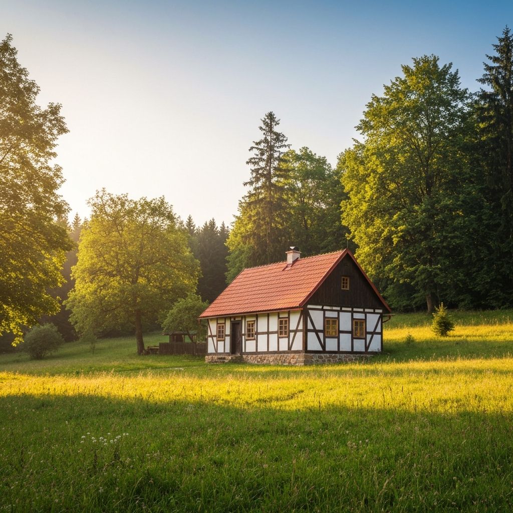 Rekreační chata v přírodě
