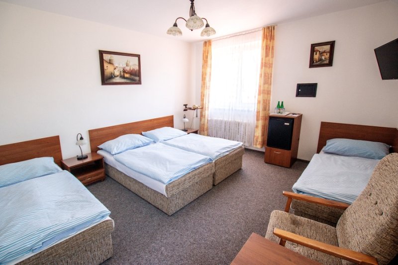 Čtyřlůžkový pokoj