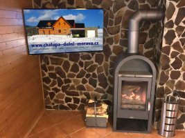 Chalupa Dolní Morava s privátní saunou