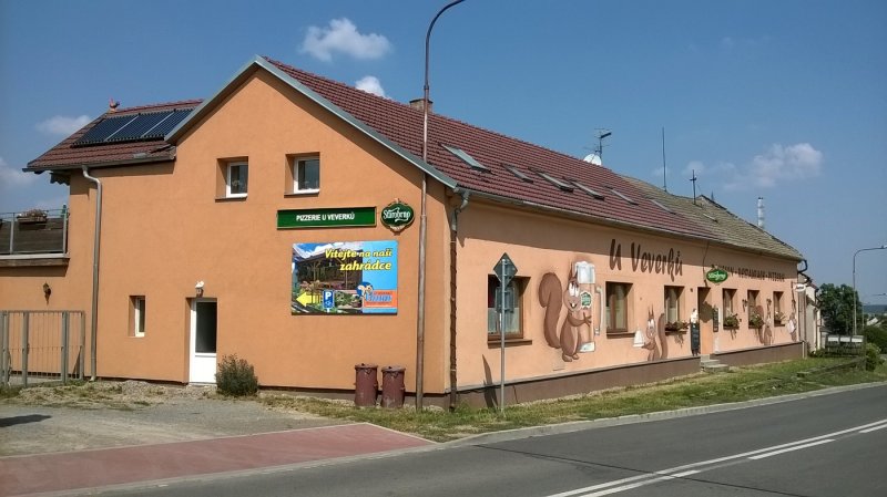 Pension, pizzerie u Veverků