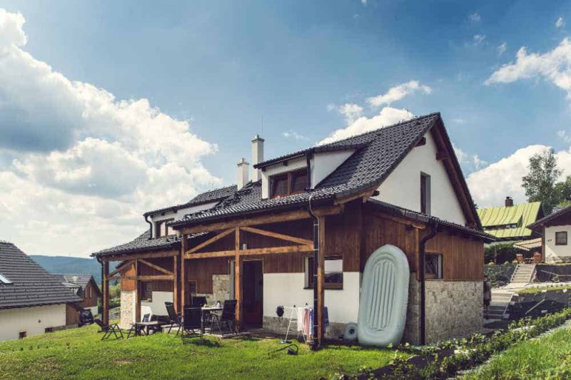 Residence Lipno - Dvojdomek pro 5+5 osob 