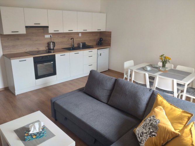 Apartmán Karlovice Jeseníky – klidná základna pod Pradědem