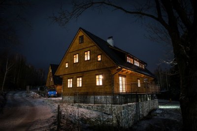 Roubenka u sjezdovky