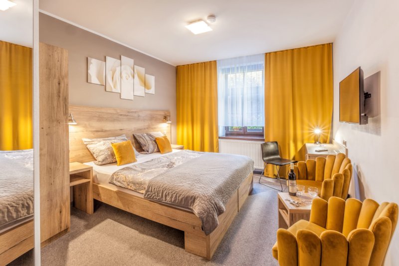 Dvoulůžkové pokoje