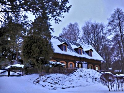 Chalupa nad potůčkem