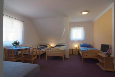 Penzion U přehrady a chatky