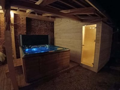 Levandulová chalupa s wellness