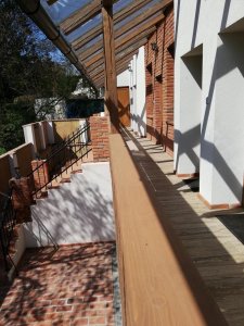 Apartmány na pavlači