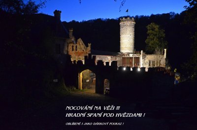 Horní hrad - ubytování