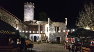 Horní hrad - ubytování