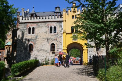 Horní hrad - ubytování